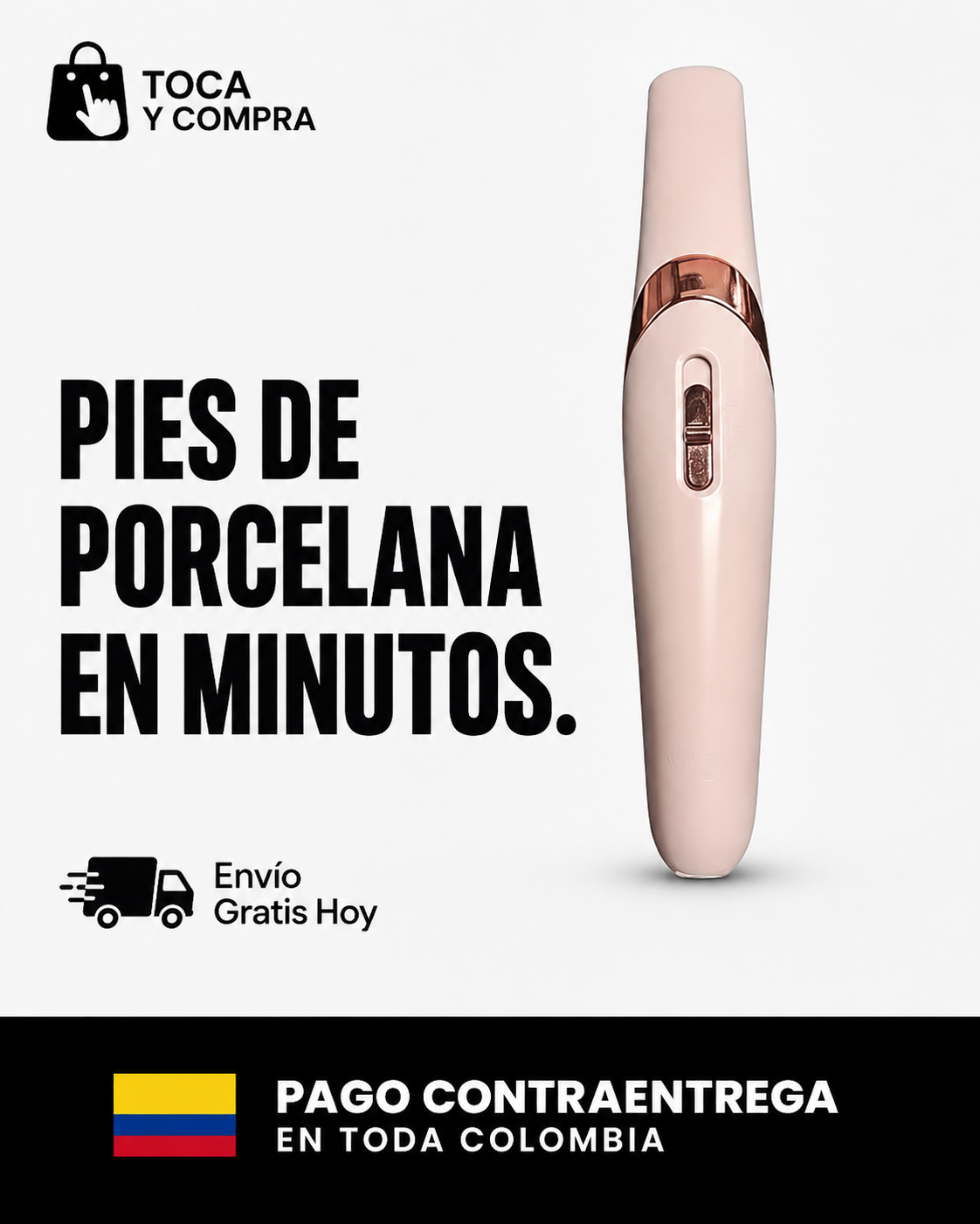 Removedor De Callos Recargable. Tu Pedicura Profesional en Casa