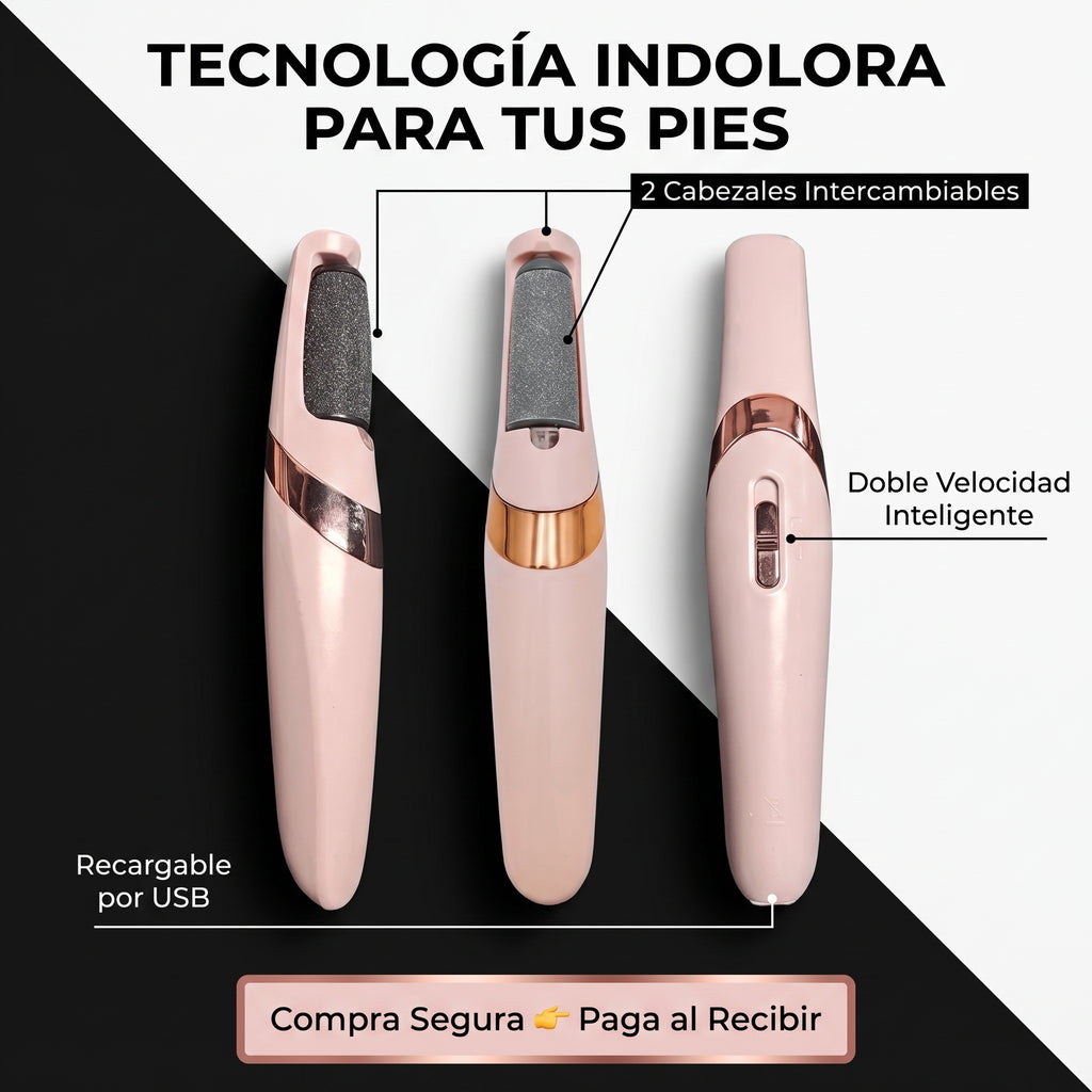 Removedor De Callos Recargable. Tu Pedicura Profesional en Casa